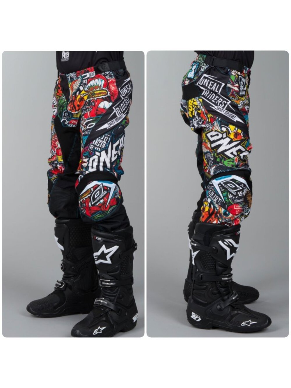 ONeal Mayhem Crank Motocross Bike Pants Mens 32 Affroud Atv Double Knee Sports